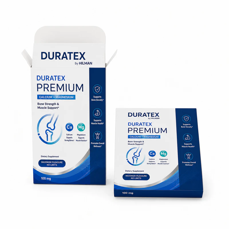 Custom calcium and magnesium medicine boxes with premium pharmaceutical carton packaging design