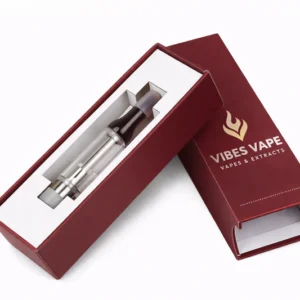 Vape cartridge packaging with rigid magnetic box design for premium product display, Magnetic Cartridge Box