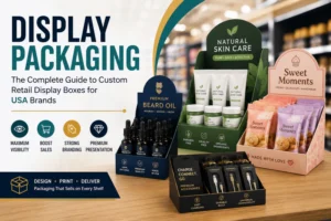 Custom display packaging and retail display boxes for USA brands