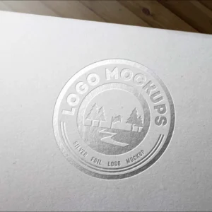 Silver foil stamping