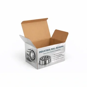 Industrial corrugated packaging box heavy duty carton for bulk products and industrial shipping