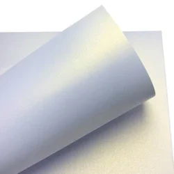 Shiny pearlescent paper material for elegant and premium packaging design